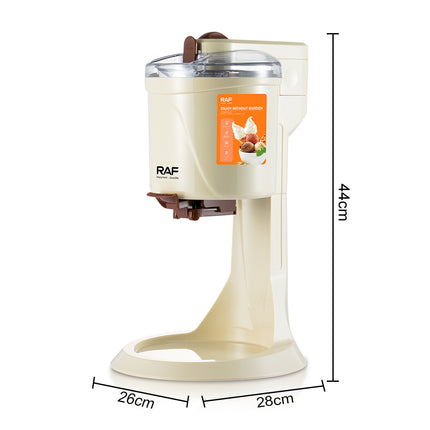RAF Ice Cream Maker | 15W | Smoothies & Frozen Desserts | Compact Design | 1L Capacity