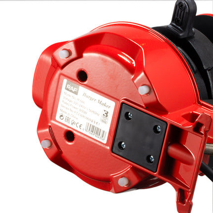 RAF Burger Maker | 600W | Uniform Heat | Non-stick Coating | Easy To Clean