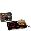 RAF Infrared Cooker Double eyes | 7000W | Pattern Cooking | Simple Operation | Large Firepower | Digital LED Display | Micro Crystal Plate