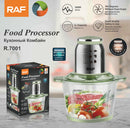 RAF Food Processor | 300W | 3L Capacity | Good Quality | Safety in use