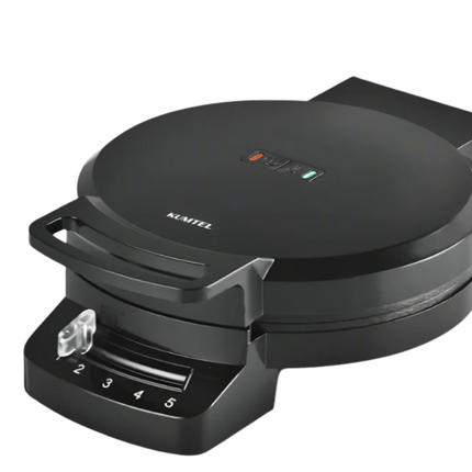 Kumtel Waffle Maker HWM-01 | 1200W, Adjustable Thermostat, Non-Stick, Power Indicator