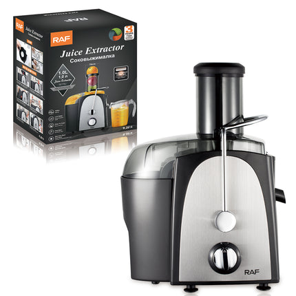 RAF Juice Extractor | 1000W | 1000mL Capacity | Fast Start | Low Noise | Easy To Clean