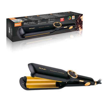 RAF Professional Hair Curler | 200°C PTC Heating | Temperature Control | Ceramic Coating