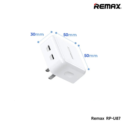 REMAX Fiyeo Series 35W PD+QC Gan Fast Charger