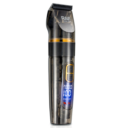 RAF Professional Hair Trimmer | USB Charge | 5 Length Settings | Safe Performance