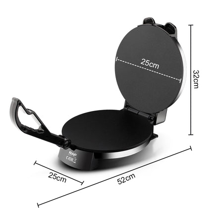 RAF Roti Maker | 1800W | Non-stick Coating | Uniform Heat | Easy To Clean