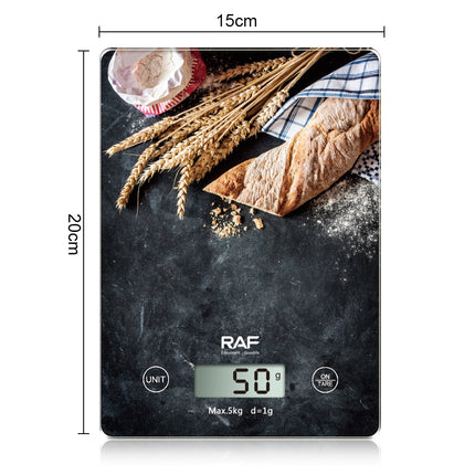 RAF Kitchen Scale | Automatic Shutdown | Waterproof Design |Tare Function