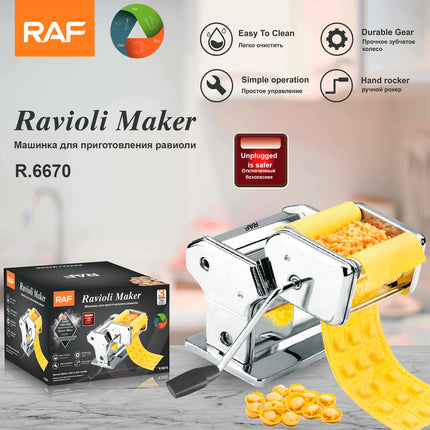 RAF Durable Ravioli Maker | Easy-to-Use Gear | Simple Operation | Effortless Cleaning