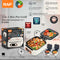 RAF 3-in-1 Hot Pot Grill | 1800W | Double Pan Frying | Deepen The Design | independent temperature control | Nonstick Coating