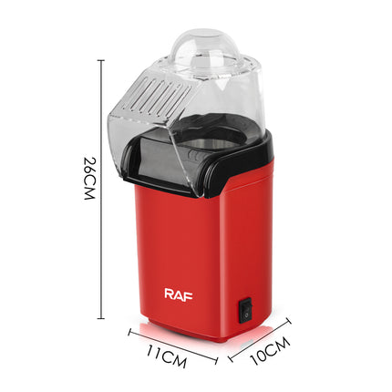 RAF Popcorn Machine | 1200W | 2L Capacity | Fast & Efficient | Healthy Oil-free Popping | Easy to Clean