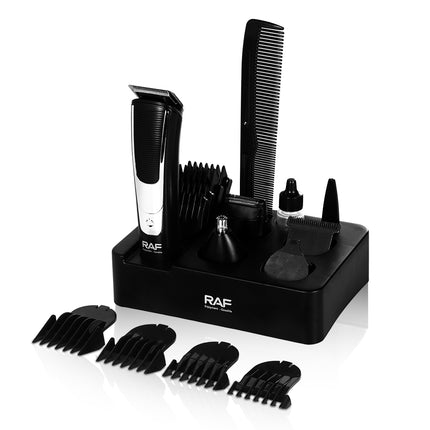 RAF 5-in-1 Men Grooming Kit | USB Charger | intelligent Operation | Safe Performance