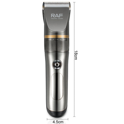 RAF Proffessional Hair Trimmer | Waterproof IPX5 | USB Charging