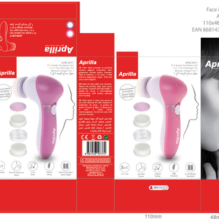 Kiwi Face Clean and Massage | 2 speed settings | Suitable for all skin types | Easy to clean