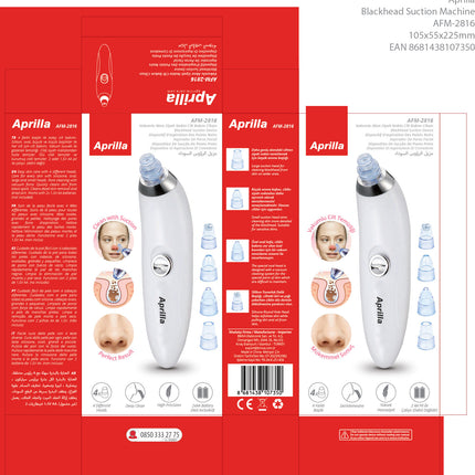 Kiwi Black Point Vacuum Device Cleanses the skin effectively