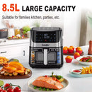 Sonifer Air Fryer | 220V | Visible Window | Digital Touch | 8.5L Capacity