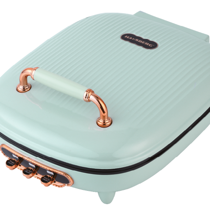 Hausberg ELECTRIC PIZZA AND GRILL MAKER | Non-stick coating plate