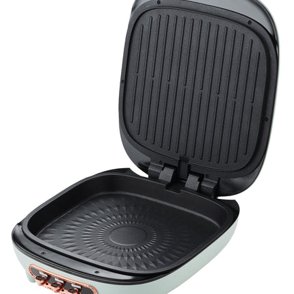 Hausberg ELECTRIC PIZZA AND GRILL MAKER | Non-stick coating plate