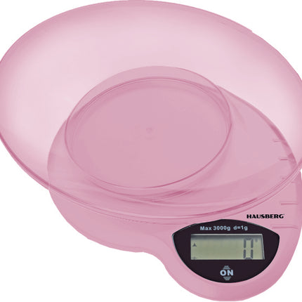 HAUSBERG PLASTIC DIGITAL KITCHEN SCALE
