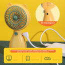 Rechargeable Macaron Fan | Compact Size | Silent Wind System | Long-lasting Endurance | Ideal for On-the-Go Cooling