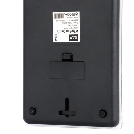 RAF Kitchen Scale | Automatic Shutdown | Waterproof Design |Tare Function