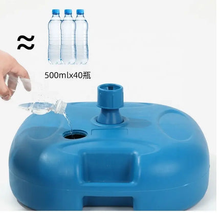 20L Plastic Umbrella Base – Fillable with Water or Sand