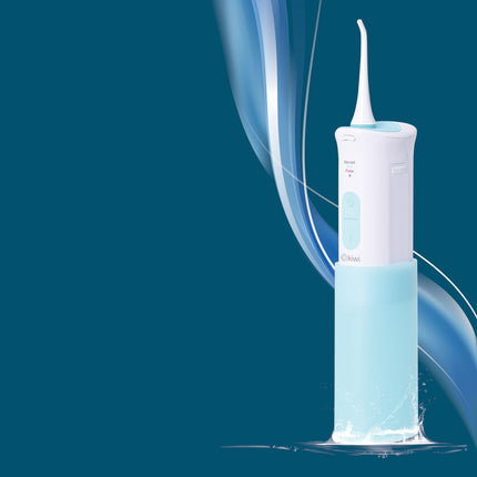 Kiwi Portable Oral Irrigator | 190ml Water Capacity | Water Flow Control
