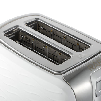 RAF Electric 2 Slice Toaster | Card Slot Design | Led Lamp | Easy to Clean