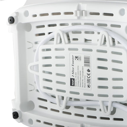 RAF Electric 2 Slice Toaster | Card Slot Design | Led Lamp | Easy to Clean