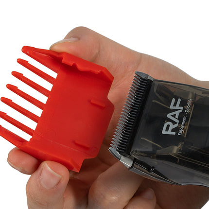 RAF Professional Hair Trimmer | USB Charge | 5 Length Settings | Safe Performance