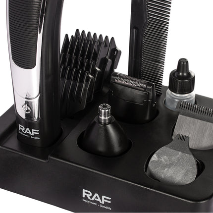 RAF 5-in-1 Men Grooming Kit | USB Charger | intelligent Operation | Safe Performance