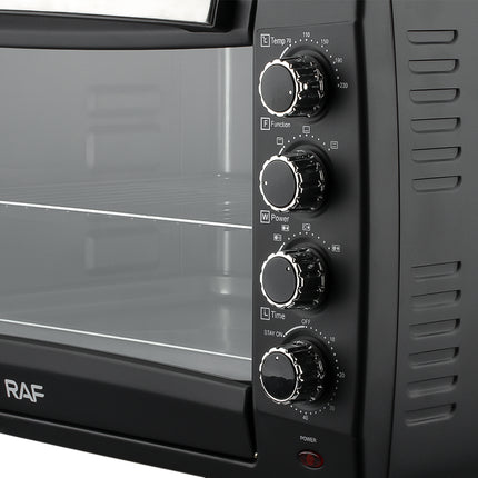 RAF Electric Oven | 45L Capacity |  1800W+1600W Power | Hot Plate | Visual Glass Door | Temperature Control