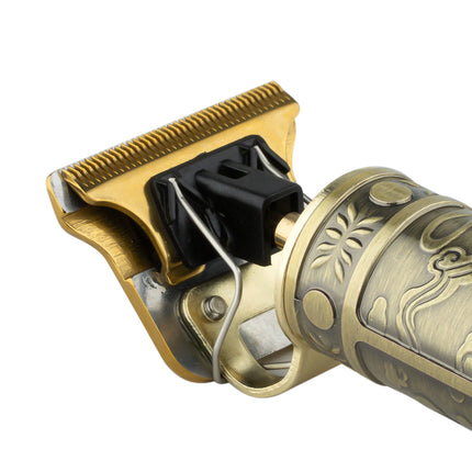 RAF Professional Electric Hair Clipper | High power machine | Stainless Steel blade | length adjustment Gold