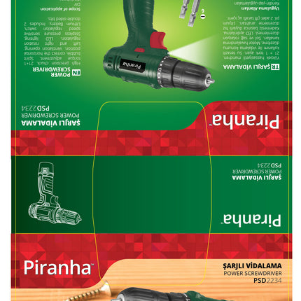 Kiwi Power Screwdriver | 10mm Screwing Capacity | Multiple Torque Settings | Compact, Light & Easy to Carry