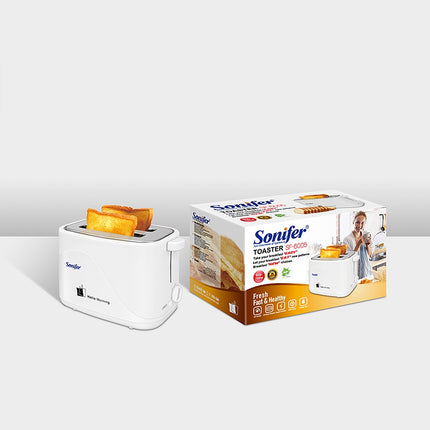 Sonifer Electric Toaster | 2-Slice  |  Cool Touch  | Auto Shut-Off