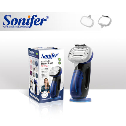 Sonifer Handheld Garment Steamer | 300ml Removable Water Tank | 3-level Steam Control | Digital Display | Anti-Drip | Auto-off