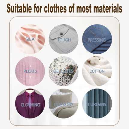 Sonifer Handheld Garment Steamer | 300ml Removable Water Tank | 3-level Steam Control | Digital Display | Anti-Drip | Auto-off