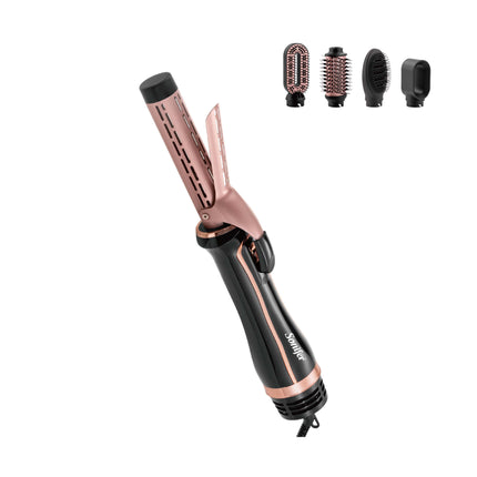 Sonifer Hot Air Styler | 5 Interchangeable Attachments | Constant Temperature | Overheating Protection