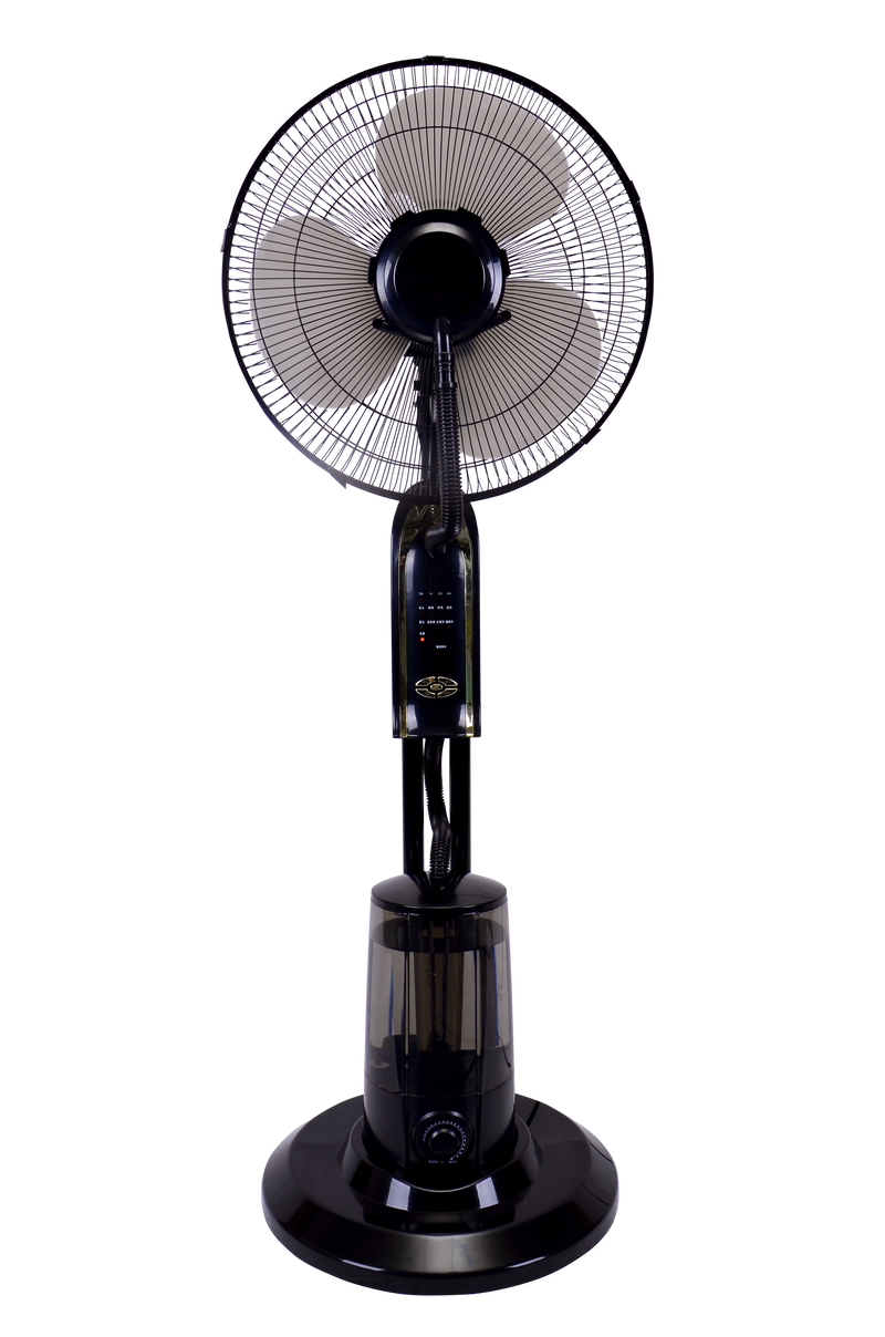 Zonova Mist Fan  with 3L Water Tank, Remote Control, 220V/50Hz Copper Motor, and 1.3m Height