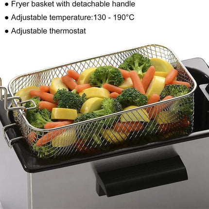 Sonifer Electric  Deep Fryer | 2400W | 6L | Stainless Steel