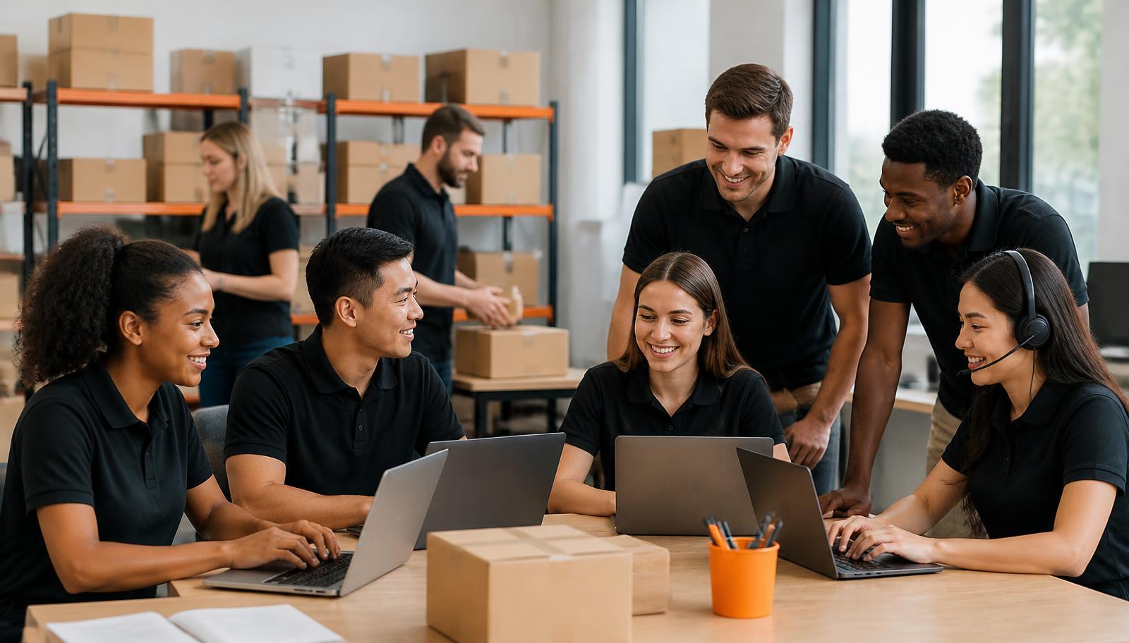 The ProChimps operations and support team at work