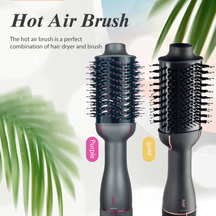 RAF 3-in-1 Hot Air Brush , Dryer and  Curler| 1200W | Reduced Comb Design | Rapid Heating | 360 Degree Swivel Cord |