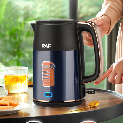 RAF Electric Kettle | 2L Capacity | 1800W | High Quality Stainless Steel