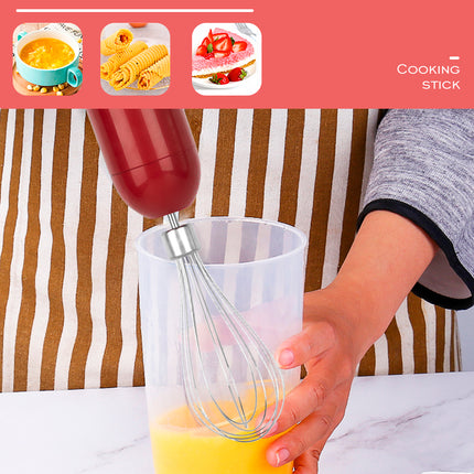 RAF 5in1 Hand Blender Set with Chopper, Mixer and More | 400W | Fast Start | 4 Blade | Egg Beater | Milk Frother | 600ml Blender Jar | Long Leg Knife