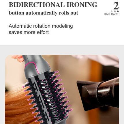 RAF 3-in-1 Hot Air Brush , Dryer and  Curler| 1200W | Reduced Comb Design | Rapid Heating | 360 Degree Swivel Cord |