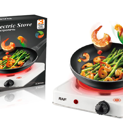 RAF Electric Stove with 1000W, and carbon steel