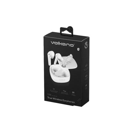 Volkano Ore Series True ENC Wireless Earphones - white