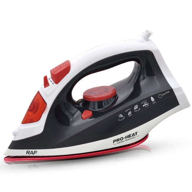 RAF Ceramic Coating Electric Steam Iron I 270mL volume | ABS material