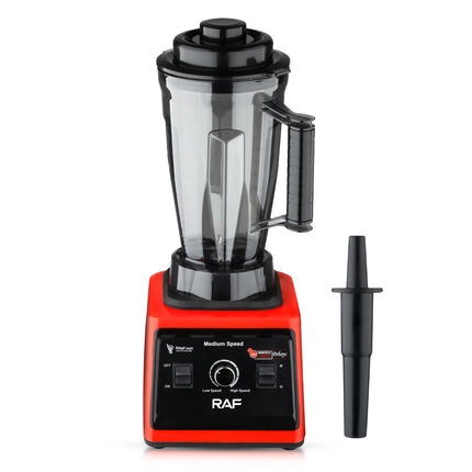RAF 2-IN-1 Electric Blender | 800W | 3L Capacity | Fast Start | Strong Power | 8 Blades | Easy To Clean