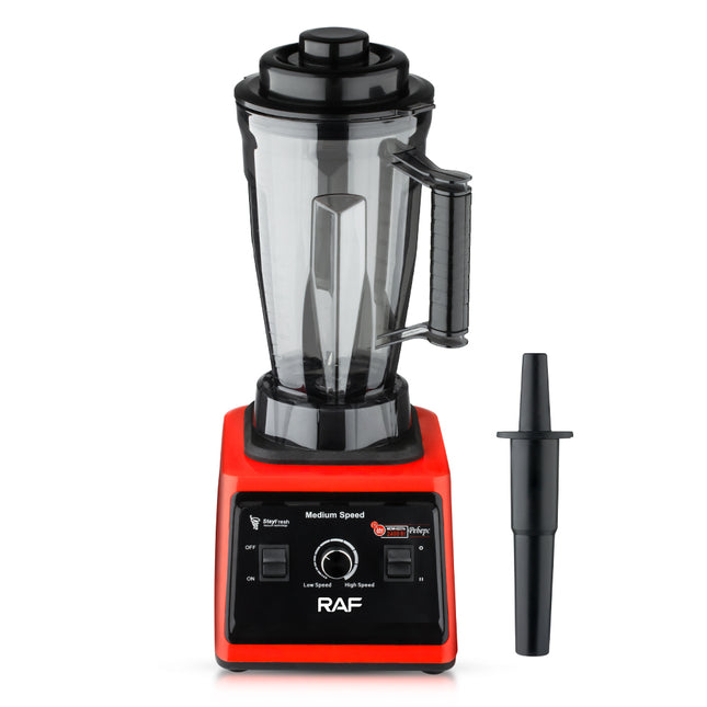 RAF 2-IN-1 Electric Blender | 800W | 3L Capacity | Fast Start | Strong Power | 8 Blades | Easy To Clean
