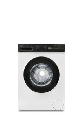 Daewoo Washing Machine 8KG Capacity 8 kg | Energy Efficiency Class A | Maximum Rotational Speed 1400 RPM | Noise Level 76 dB